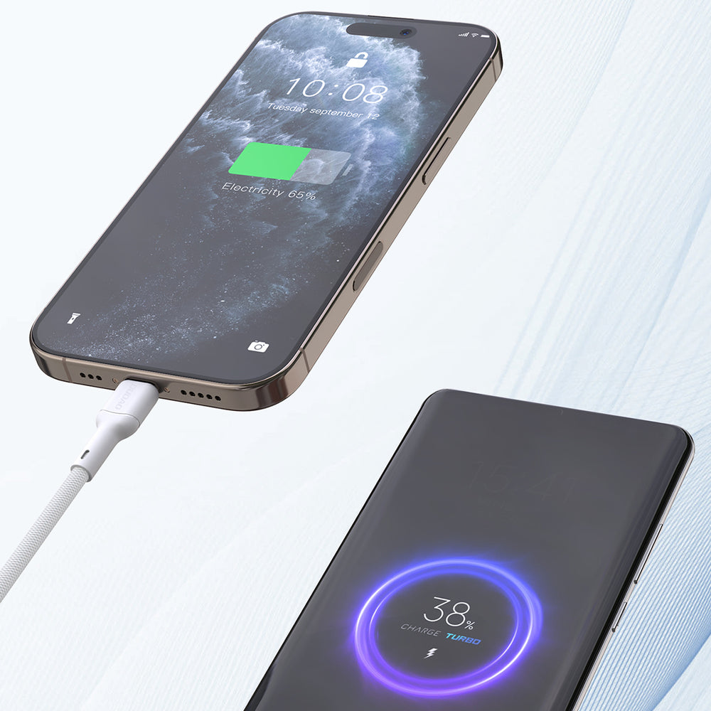 Dudao L9X 30W USB-C - Lightning Cable 2m - White_4