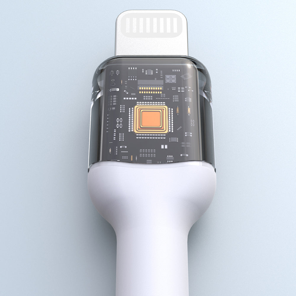 Dudao L9X 30W USB-C - Lightning Cable 2m - White_5