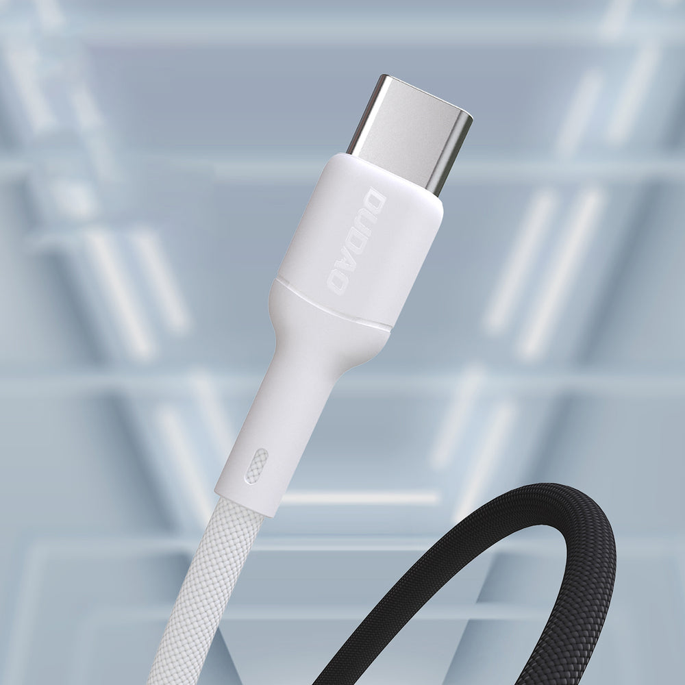 Dudao L9T 5A USB-A - USB-C Cable 1m - White_3