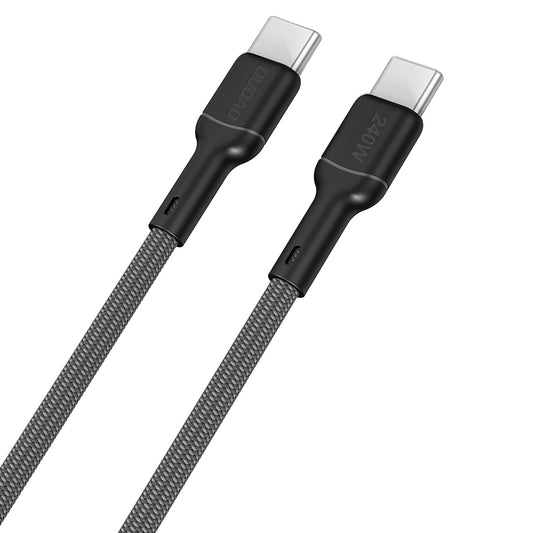 Dudao L9C Max 240W PD USB-C - USB-C Cable 1.2m - Black_0