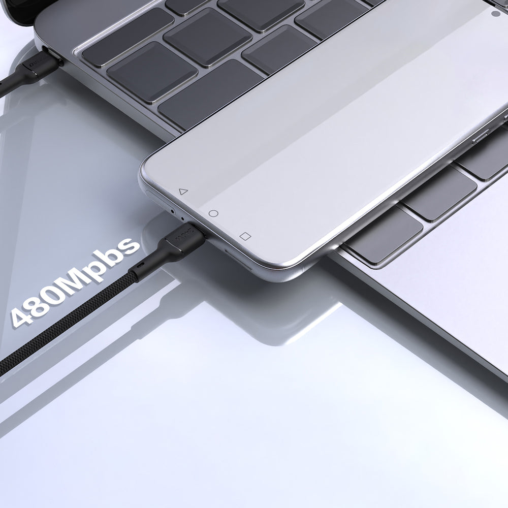 Dudao L9C Max 240W PD USB-C - USB-C 2m Cable - Black_3