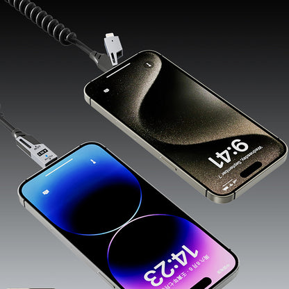 Dudao L20 Pro 4-in-1 USB-A / USB-C - Lightning / USB-C Cable - Black_6