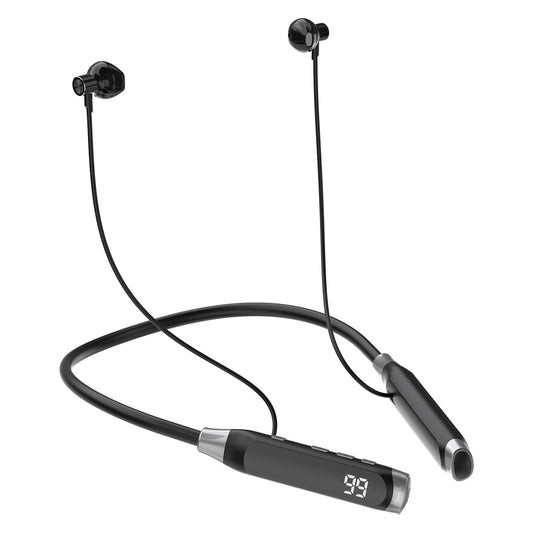 Dudao U5 Max Bluetooth Neckband Wireless Headphones - Black_0