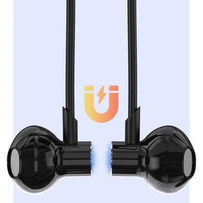 Dudao U5 Max Bluetooth Neckband Wireless Headphones - Black_9