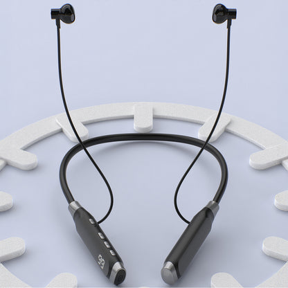 Dudao U5 Max Bluetooth Neckband Wireless Headphones - Black_6