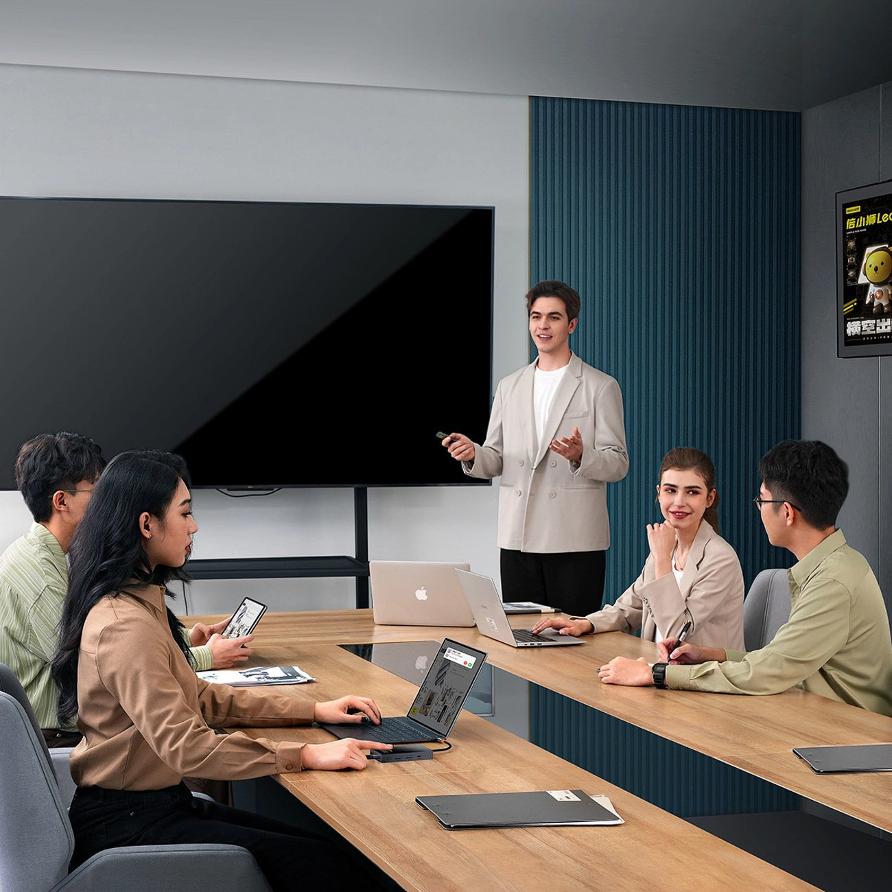 Baseus PioneerJoy 8-in-1 USB-C hub HDMI 4K@60Hz + HDMI 4K@30Hz + DisplayPort 8K@30Hz + VGA + 2 x USB-A 3.0 + 2 x USB-C - gray_8