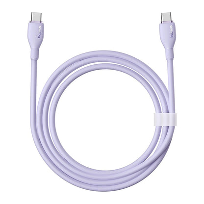 Baseus Pudding 100W USB-C - USB-C Cable 2m - Purple_4