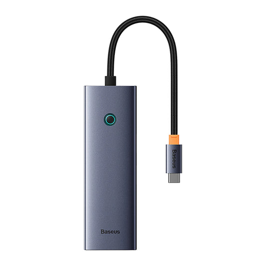 Baseus UltraJoy 4in1 USB-C Hub 3 x USB-A 3.0 + RJ45 - Gray_0