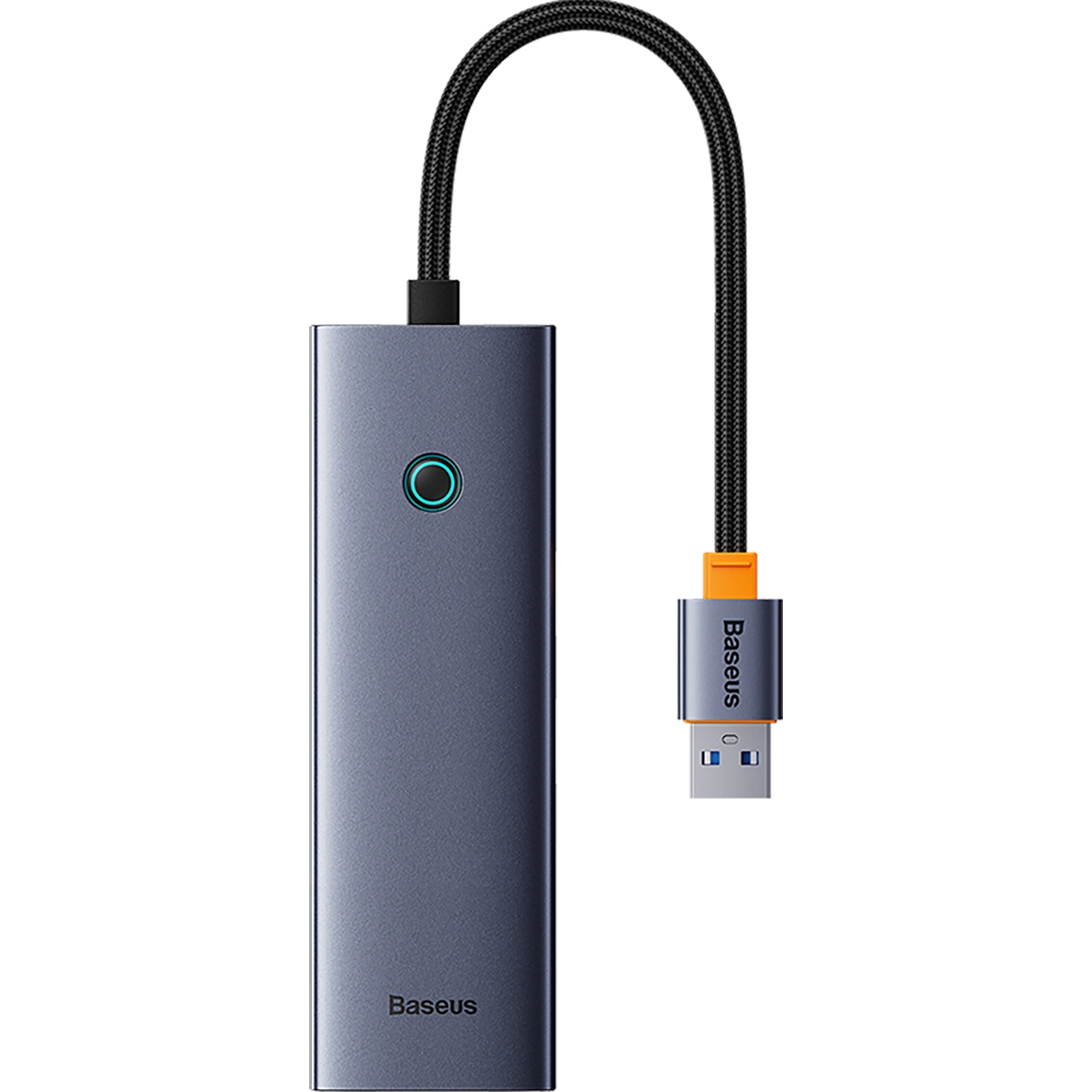 Baseus UltraJoy 4in1 USB-A Hub 3 x USB-A 3.0 + RJ45 - Gray_1