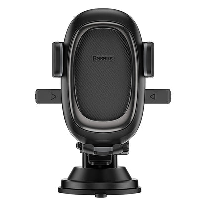 Baseus UltraControl Pro Clamp-on Car Holder with Suction Cup/Hook for Air Vent - Black_2