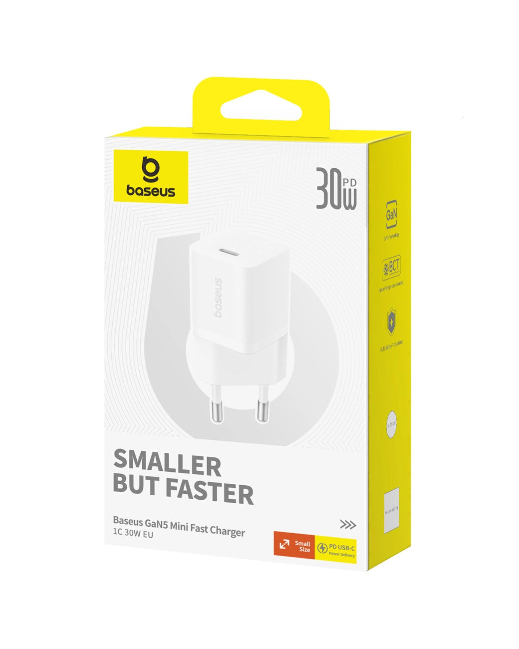 Baseus GaN5 30W USB-C Mini Wall Charger - White_4