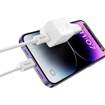 Baseus GaN5 30W USB-C Mini Wall Charger - White_6
