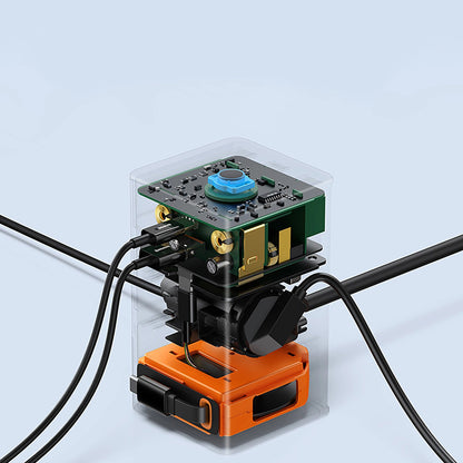 Baseus PowerCombo Charging Station 65W 1.5m 2 x EU + USB-A + USB-C + Retractable USB-C Cable - Black_8