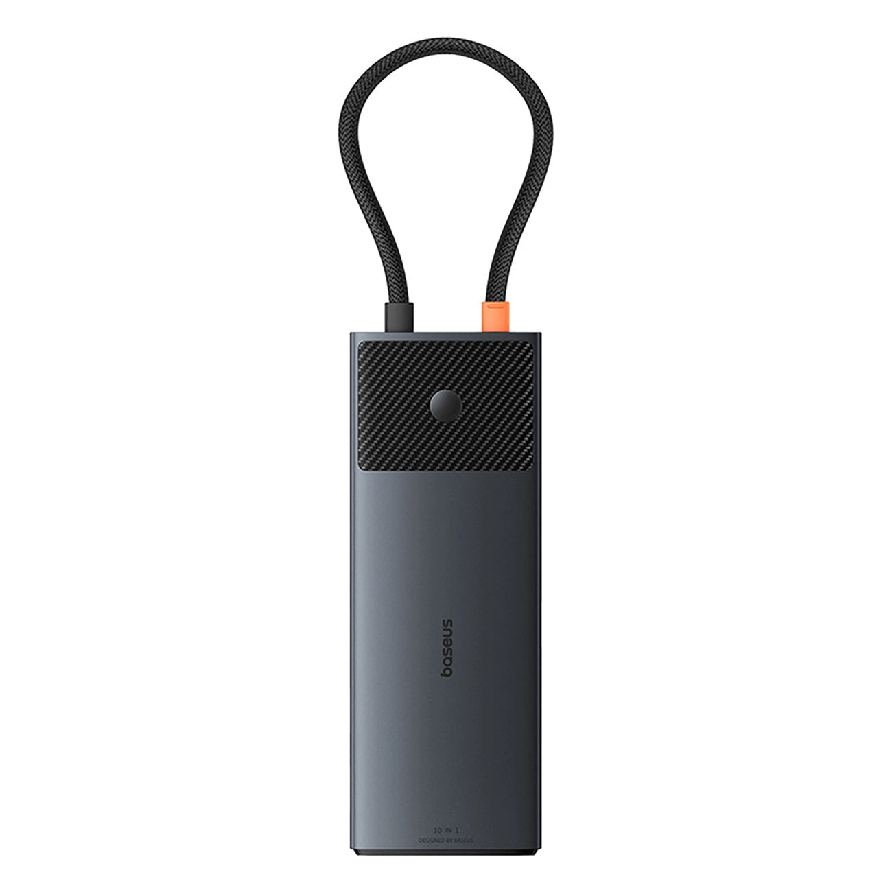 Baseus Metal Gleam II 10in1 HDMI USB-A USB-C RJ45 SD/TF Hub - Gray_1