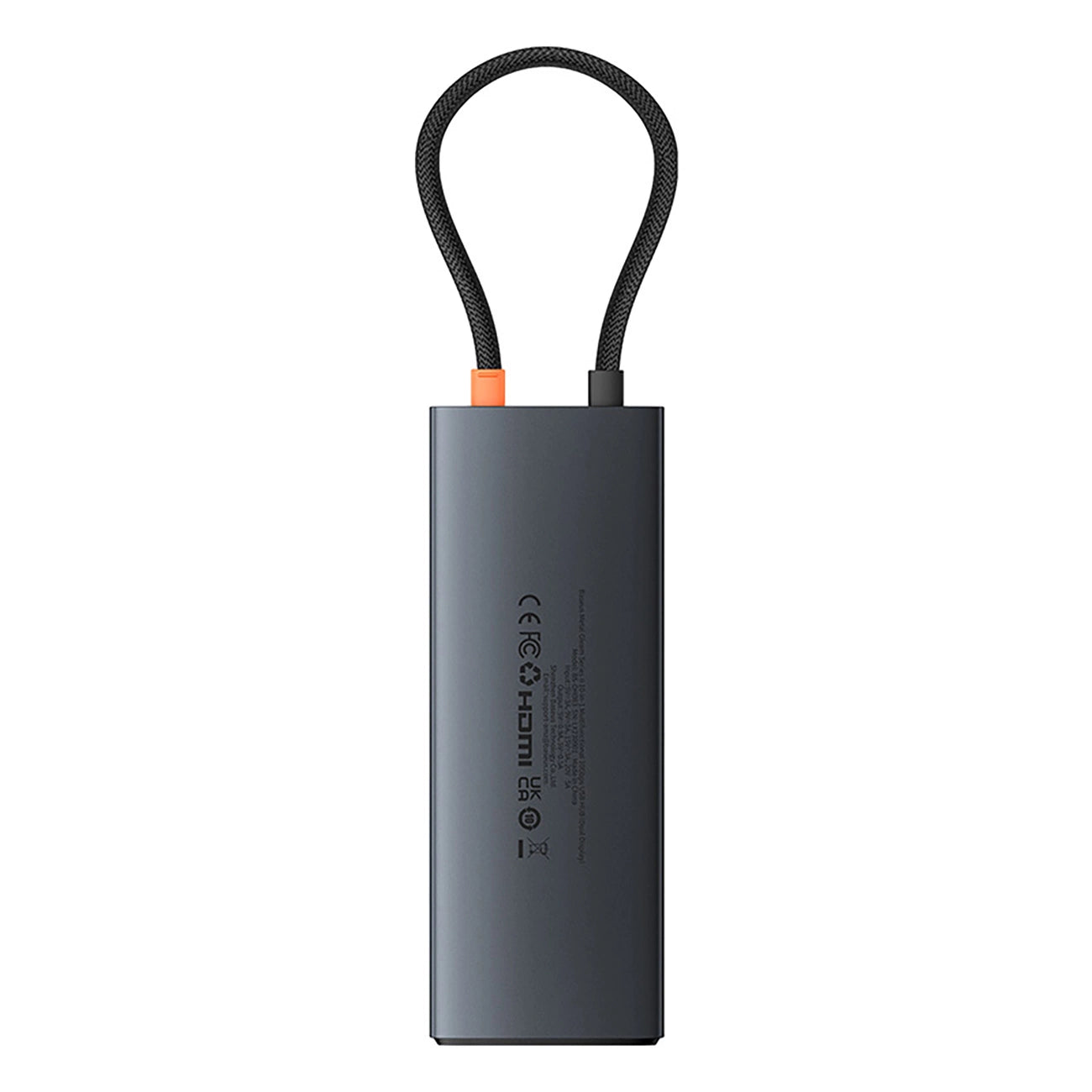 Baseus Metal Gleam II 10in1 HDMI USB-A USB-C RJ45 SD/TF Hub - Gray_2