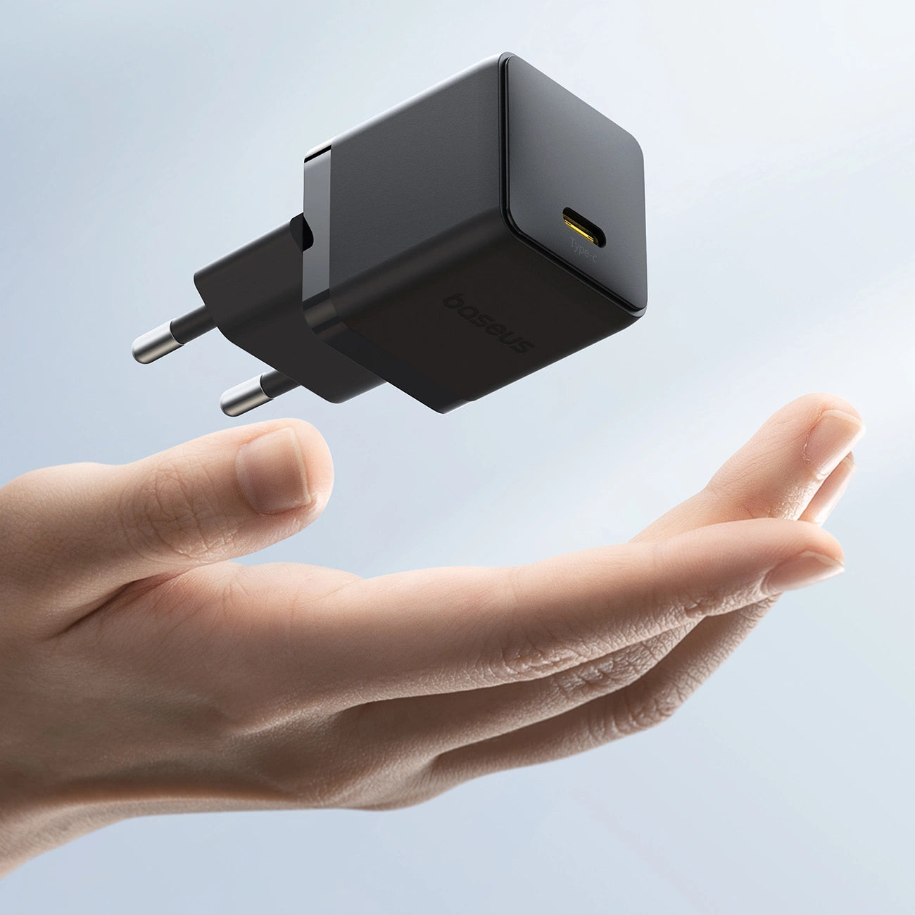 Carregador Baseus Palm Schnelllader USB-C 20W EU / Preto / P10111602113-00_4