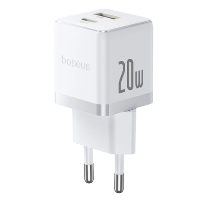 Baseus Palm 20W USB-C USB-A Wall Charger - White_0