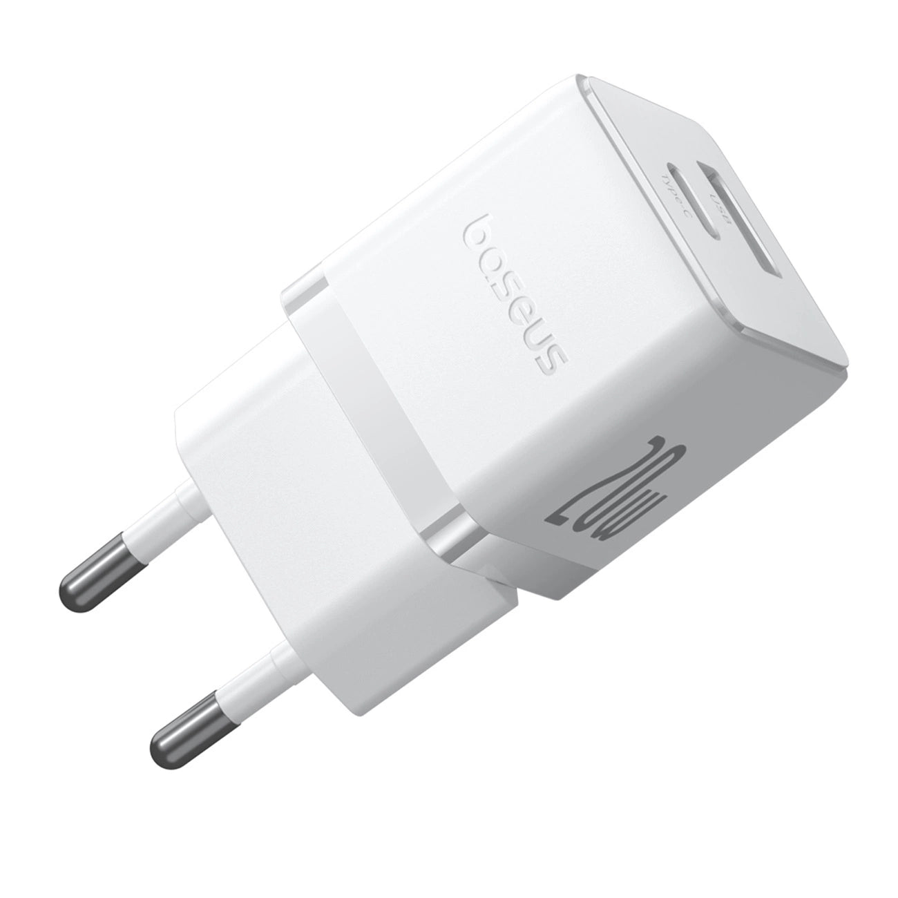Baseus Palm 20W USB-C USB-A Wall Charger - White_2