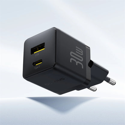 Baseus Palm 30W USB-C USB-A Wall Charger - Black_9