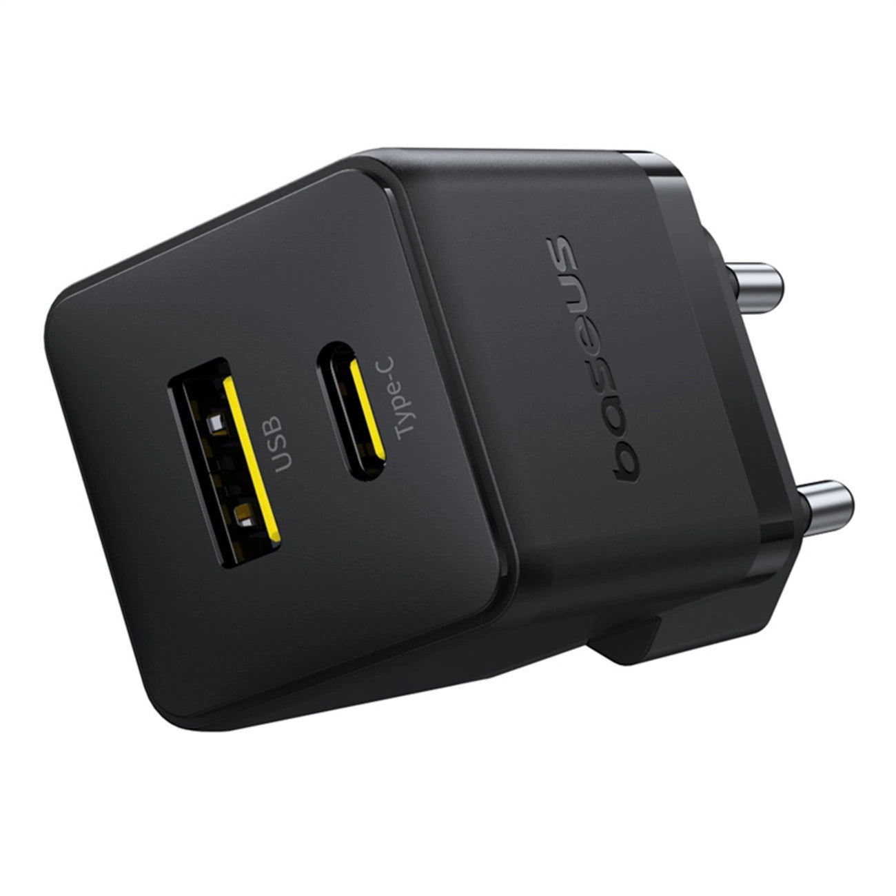 Baseus Palm 30W USB-C USB-A Wall Charger - Black_2