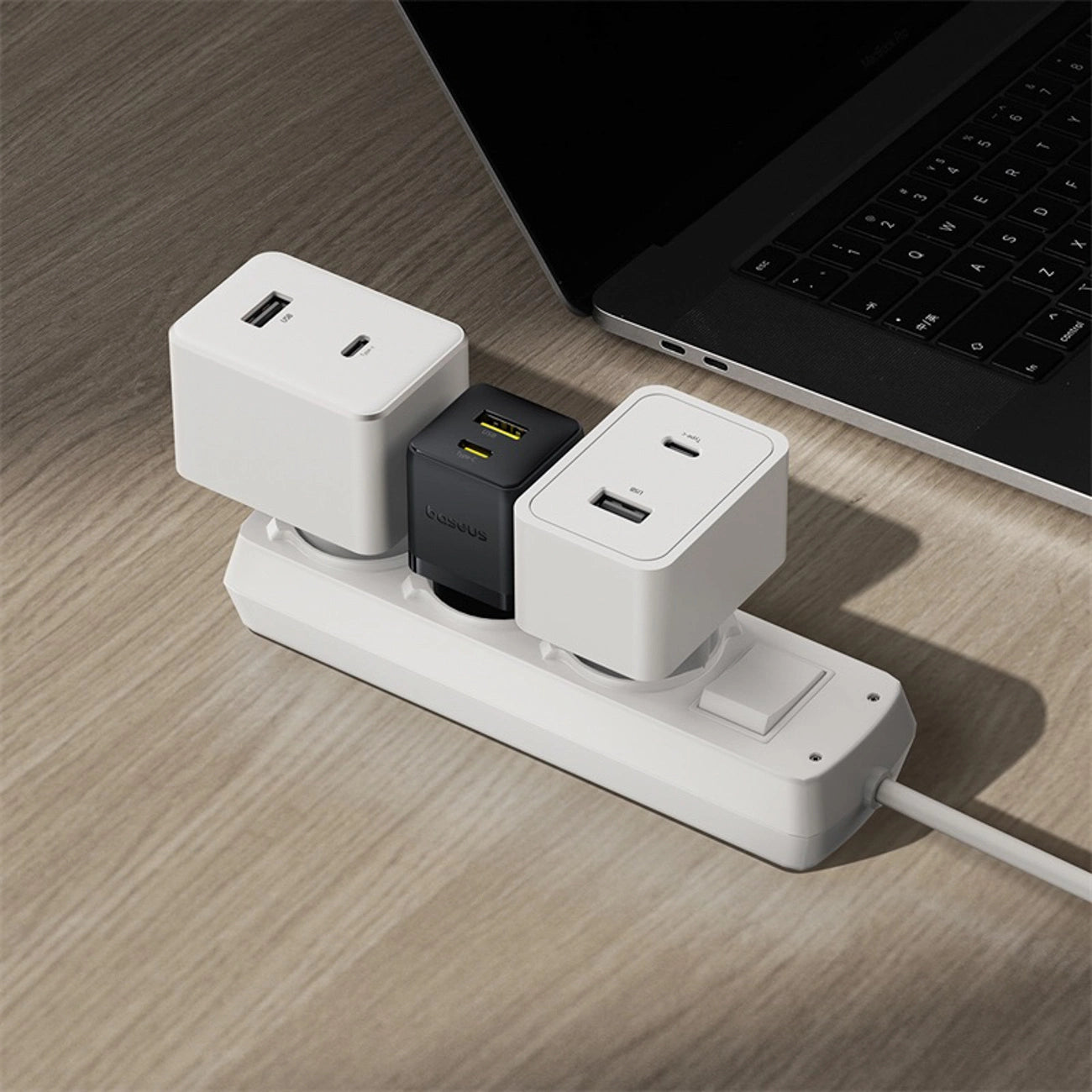 Baseus Palm 30W USB-C USB-A Wall Charger - Black_8