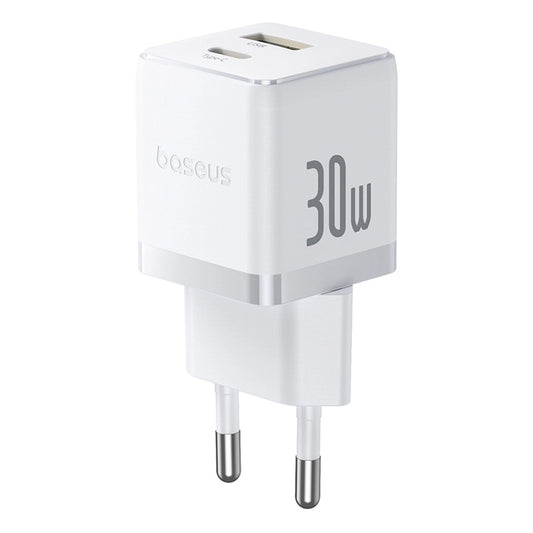 Baseus Palm 30W USB-C USB-A Wall Charger - White_0