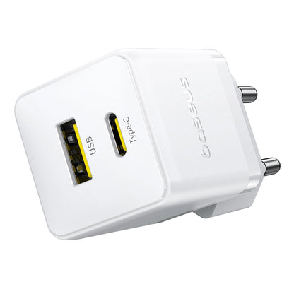 Baseus Palm 30W USB-C USB-A Wall Charger - White_1