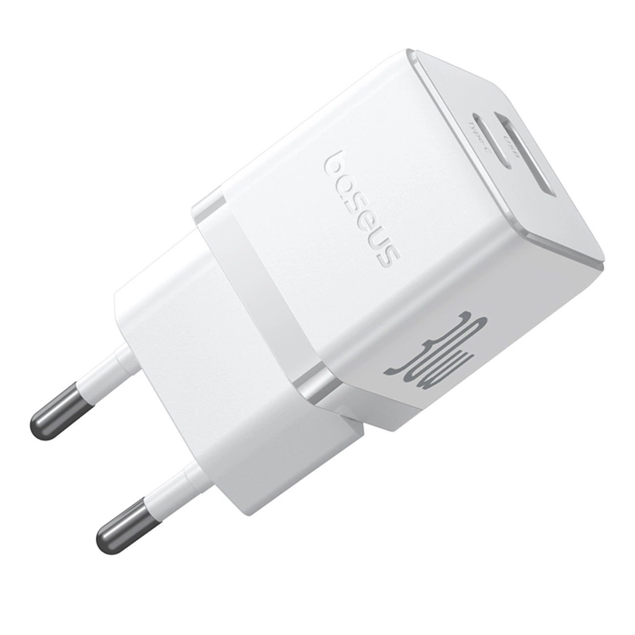 Baseus Palm 30W USB-C USB-A Wall Charger - White_2