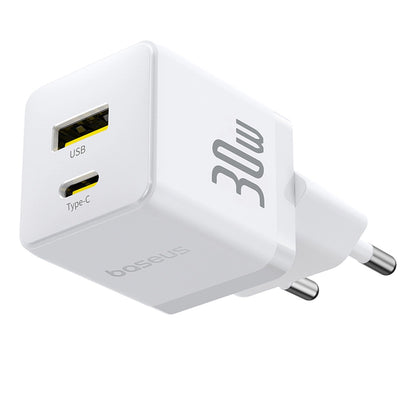 Baseus Palm 30W USB-C USB-A Wall Charger - White_3
