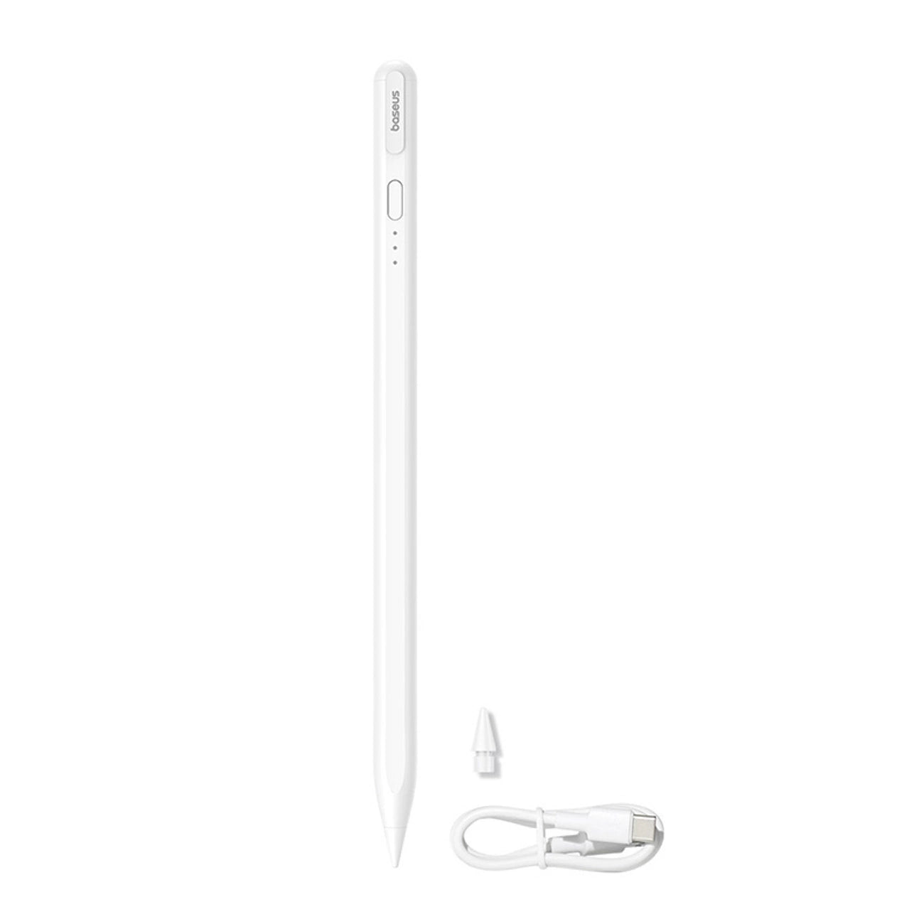Baseus Smooth Writing 3 Active Stylus, Wired Rechargeable Stylus (Writing Angle Detection Version) - White_6