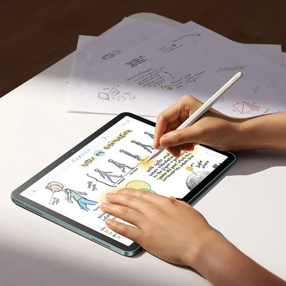 Baseus Smooth Writing 3 Active Stylus, Wired Rechargeable Stylus (Writing Angle Detection Version) - White_7