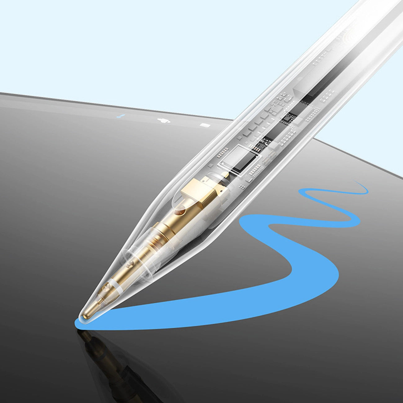 Baseus Smooth Writing 3 Active Stylus Wirelessly Charged Stylus - White_6