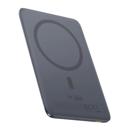 Baseus PicoGo AM41 5000mAh 20W Ultra-Thin MagSafe Compatible Power Bank with Black Baseus Simple USB-C 60W 30cm Cable - Gray_0