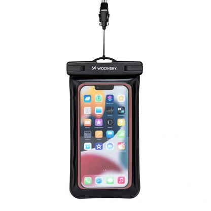 Wozinsky WWE-01 waterproof case with PVC armband - black_1