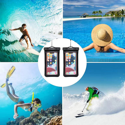 Wozinsky WWE-01 waterproof case with PVC armband - black_3