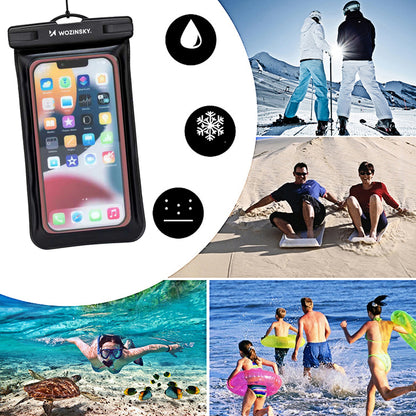 Wozinsky WWE-01 waterproof case with PVC armband - black_5