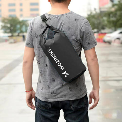 Wozinsky WWK-20 waterproof bag for sup kayak 20l - black_7