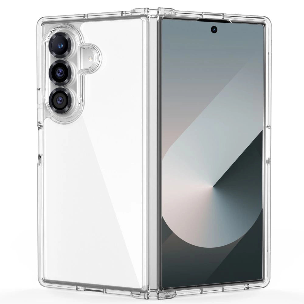 Tech-Protect FlexAir Hybrid Case for Samsung Galaxy Z Fold 7 - Transparent_0