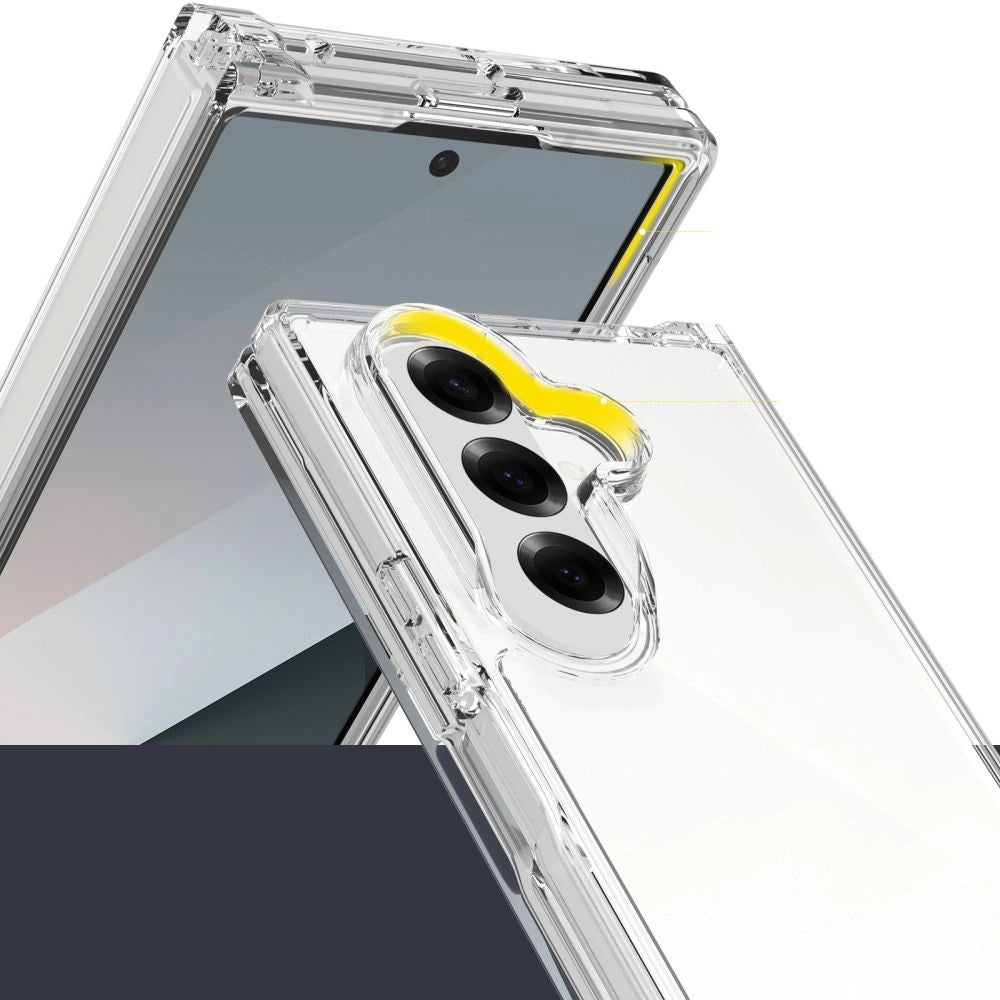 Tech-Protect FlexAir Hybrid Case for Samsung Galaxy Z Fold 7 - Transparent_2