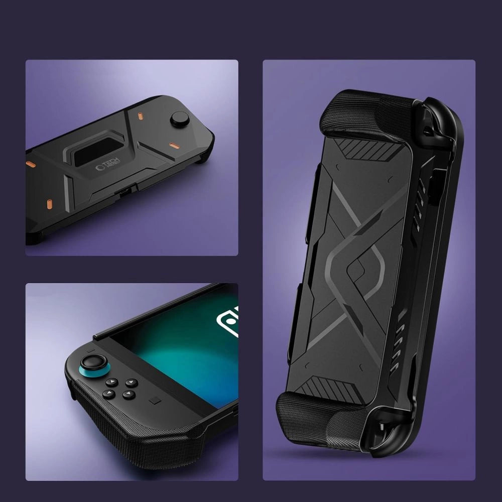 Tech-Protect Carbonox Case for Nintendo Switch 2 - Black_9
