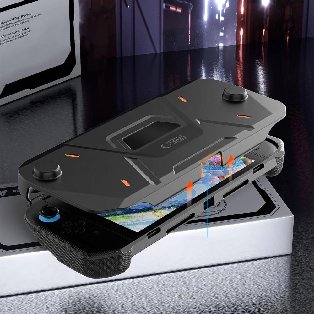 Tech-Protect Carbonox Case for Nintendo Switch 2 - Black_4