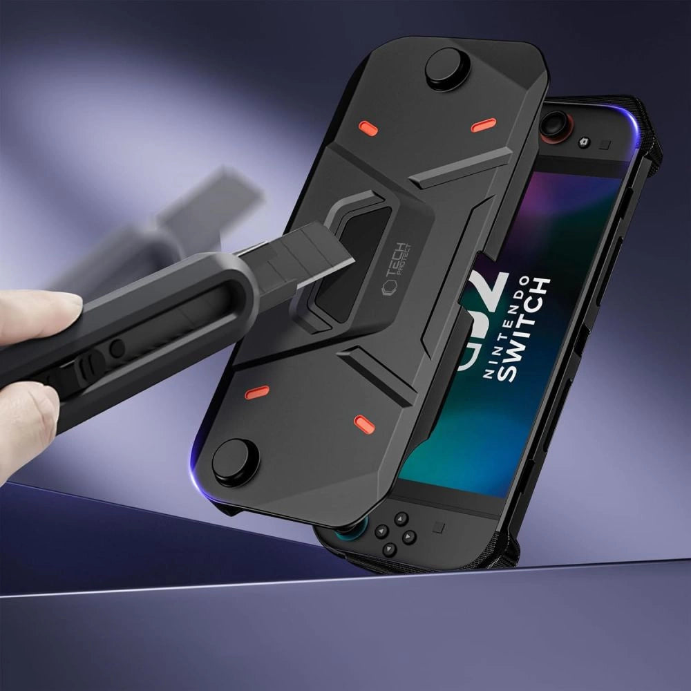 Tech-Protect Carbonox Case for Nintendo Switch 2 - Black_8