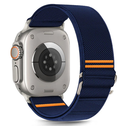 Tech-Protect Nylon Slip Strap for Apple Watch 44 / 45 / 46 / 49 mm - Navy Blue_0