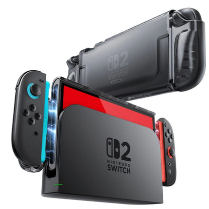 Supcase Crystal Case for Nintendo Switch 2 - Transparent Black_0
