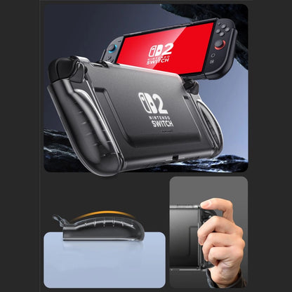 Supcase Crystal Case for Nintendo Switch 2 - Transparent Black_4