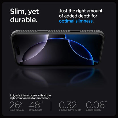 Spigen Liquid Air &quot;T&quot; MagSafe case for iPhone 16 Pro - matte black_13