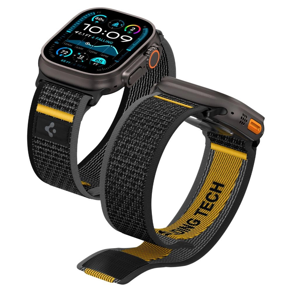 Spigen Athlex Air Strap for Apple Watch 44 / 45 / 46 / 49 mm - Black_0
