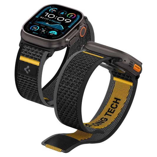 Spigen Athlex Air Strap for Apple Watch 44 / 45 / 46 / 49 mm - Black_0