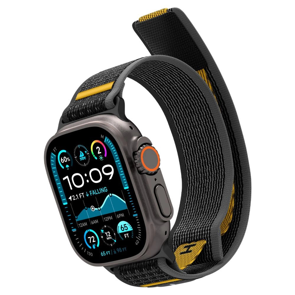 Spigen Athlex Air Strap for Apple Watch 44 / 45 / 46 / 49 mm - Black_10