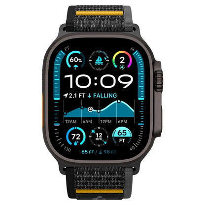 Spigen Athlex Air Strap for Apple Watch 44 / 45 / 46 / 49 mm - Black_1